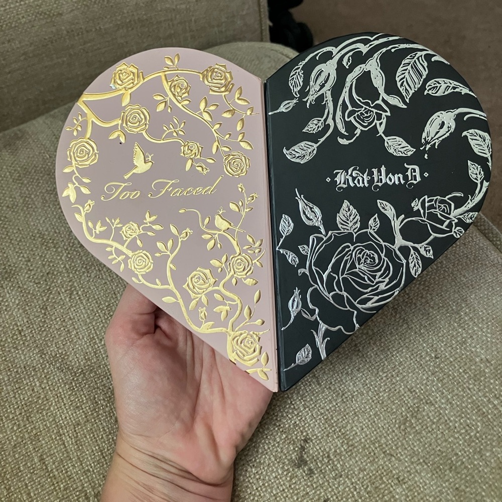 Kat von d x too faced better together eyeshadow palette